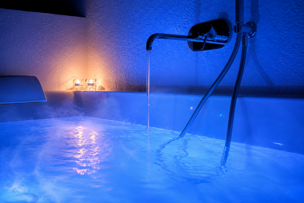 Jacuzzi privata - Pajara alle Macchie - Pajara alle Macchie – Torre Vado, Salento Jacuzzi privata della Pajara alle Macchie